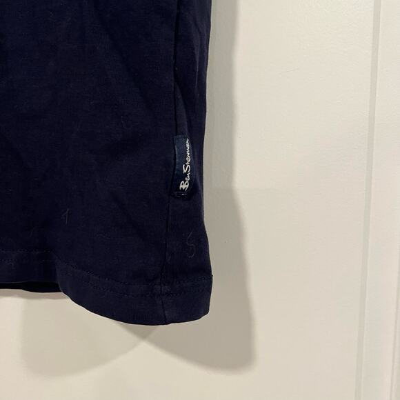 Ben Sherman The Original Men's Navy Crewneck T Shirt Short Sleeve Size Small - Picture 2 of 8